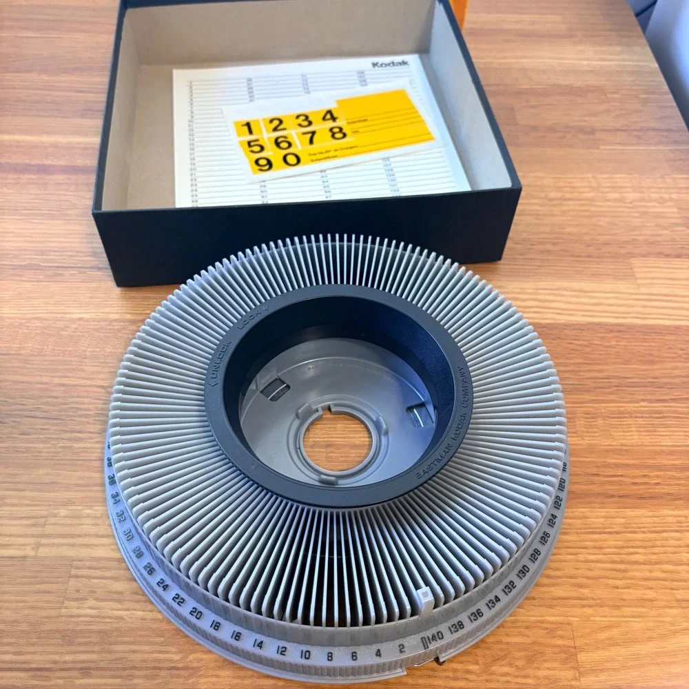 Kodak Carousel Transvue 140 Slide Tray Lot of 3 Projector Trays AS IS